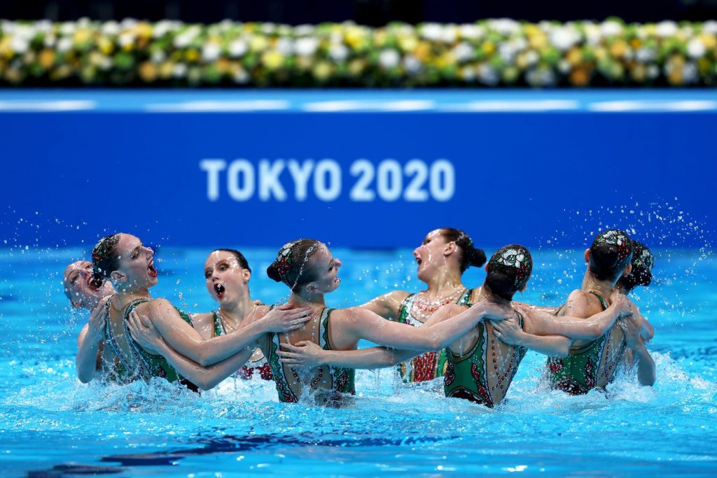 Водные виды спорта на Олимпийских играх